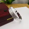 Pulseira Estilo Xinjiang, Pulseira Banhada a Prata, Pulseira Aberta, Pulseira Estilo Étnico Retro