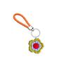 Amazon Five-petal Flower Series Chaveiro de corda trançada criativa Xiyin Cartoon Couro Corda Chaveiro Chaveiro criativo