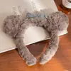 Diadema de Peluche para Lavado Facial y Maquillaje para Mujeres 2026 Nuevo Estilo Tocado Accesorio para el Cabello de Alta Gama Diadema de Dibujos Animados Linda Pinza para el Cabello