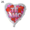 Nuevo Globo de Aluminio de 18 pulgadas para el Día de San Valentín Español Boda Declaración de Amor Diseño de Escena Globo de Helio al por Mayor