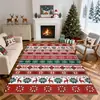 Tapete de veludo cristal best-seller de Natal para decoração de sala de estar, decoração de ambiente de quarto e escritório, disponível para etiquetagem e dropshipping