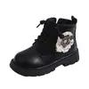 Botas Martin para Niñas, Botas de Princesa Moda Estilo Coreano, Botines de una Sola Capa Nuevos Otoño 2026, Botas de Cuero para Niños al por Mayor