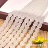 Cuentas de vidrio tipo barril de ágata calcedonia sintética, cuentas sueltas, accesorios para joyería DIY, cuentas espaciadoras, cuentas gruesas, pulsera, collar, producto nuevo