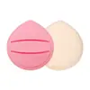 Esponja de marshmallow gota d'água, ultrassuave, não absorvente, adequada para uso úmido e seco, fixação de base, corretivo, esponja de beleza, ferramenta de maquiagem