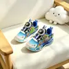 Beibeitongxue talla 28-32 malla doble populares zapatos casuales transpirables para niños, zapatos deportivos con suela suave de goma EVA