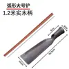 Pala Luoyang para cavar árboles pala pala agujero cavar agujero artefacto agujero cavar tierra cavar herramienta pala de acero al manganeso pala de poste de alambre