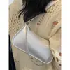 Bolso Cruzado para Axila Estilo Nuevo Plateado de Hombro de Moda Coreano de Nicho Bolso Silla con Cadena Bolso Versátil al por Mayor para Mujeres