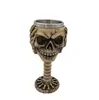Caneca Caveira Fantasma Nova Armadura de Cavaleiro Copo de Água Resina Aço Inoxidável Expressão Copo Decorativo