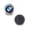 Adecuado para Bmw Logo Original del Coche Fondo Negro Original Logo Delantero y Trasero 82Mm74Mm Cofre Cajuela Coche