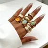 Joyería popular transfronteriza europea y americana, anillo de oro nuevo, diseño minimalista de nicho, sensación de alta gama, anillo de lujo ligero, joyería para mano de mujer, plata