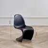 Silla Panton, silla de comedor moderna para el hogar, mesa y sillas de comedor minimalistas nórdicas para restaurante, silla de reunión de diseño moderno de alta gama para hotel