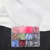 Conjunto Colorido de 12 Compartimentos com 144/288 Peças de Unhas Vestíveis, Pontas de Unha Destacáveis de Cor Pura de Alta Qualidade para Venda por Atacado
