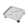 Bandeja para macetas móvil, bandeja de plástico engrosado, rueda universal, base para maceta receptora de agua para el hogar, puede almacenar agua, venta al por mayor de fábrica