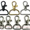 Juego de tres piezas de broche de langosta de aleación de zinc metálico al por mayor llavero accesorios de joyería DIY colgante de llavero de broche de langosta