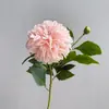 Dalia hidratada de alta calidad con tacto realista, flor de dalia realista, flor artificial de alta gama para decoración del hogar
