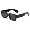 Nuevas Gafas de Sol Cuadradas Pequeñas con Flecha Moda Europea y Americana Gafas de Sol para Playa Personalizadas Midin Gafas para Hombres y Mujeres Gafas Transfronterizas