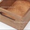 Caja de almacenamiento de madera moderna y sencilla, caja de almacenamiento de escritorio para cosméticos, joyas y artículos diversos, caja de madera cuadrada portátil