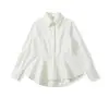 Camisa de Moda Versátil de Color Sólido de Manga Larga Ajustada con Cintura Marcada y Dobladillo en A, Nueva Colección Primavera 2026 para Mujer, Transfronteriza AliExpress