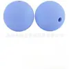 Contas de Silicone 12mm Contas Redondas Mordedor Mastigável Contas Soltas Redondas Acessórios para Colar DIY Mastigáveis de Grau Alimentício