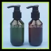 Botella PET de 100 ml con cuello estrecho, adecuada para dispensar champú, gel de ducha y jabón de manos