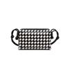 Bolsas Criativas Artesanais Trançadas, Bolsas Quadradas Pequenas da Moda, Novas Bolsas Boston de Ombro Transversal Casuais Femininas 2026