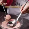 Hacedor de albóndigas Casero Acero Inoxidable Cuchara para albóndigas Cocina Freír Albóndigas Presionar Redondas de Carne Exprimir Bolas de Pescado Cuchara para cavar Albóndigas Herramienta