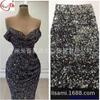 Tecido de Flanela Bordado DIY Moda Bordado Lantejoula Vestido Roupas de Cerimônia Roupas de Performance de Palco Moda Lote de Tecido