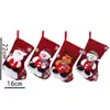 Meias de Natal, Sacolas de Presente de Natal, Meias Pequenas de Natal, Enfeites de Árvore de Natal, Itens Decorativos, Meias de Juta