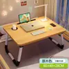 Mesa pequeña plegable para cama, escritorio de computadora, mesa de estudio para litera de dormitorio estudiantil, escritorio perezoso para ventana salediza de dormitorio en casa