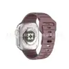 Correa de Silicona con Hebilla Inversa Estilo Armadura Adecuada para Apple Watch S11 Smartwatch 10 Correa de Silicona al por Mayor