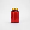 Fornecimento Direto 150ml Fosco Produto de Saúde Frasco Dispensador de Medicamentos Grau Alimentício Cápsula Frasco de Óleo de Peixe Comprimido Frasco de Vitamina