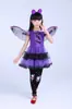 Fantasia Infantil de Halloween Bruxa Vampiro Morcego cosplay Fantasia de Abóbora Vestido de Branca de Neve