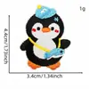 Patch de Bordado de Pinguim Fofo Desenho Animado Presente de Festa de Natal Patch de Decoração para Roupas Malas Etiqueta de Bordado para Computador