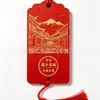 Tarjetas rojas de deseos, tarjetas de oración, tarjetas de madera para expresar deseos, letreros decorativos de madera para lugares escénicos, Ciudad Antigua de Lijiang y eventos de bendición