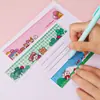 Regla Acrílica de Semilla de Cebolla Papelería para Estudiantes Regla de Medición para Pintura Herramienta de Escala de Aprendizaje para Oficina Regla de 15 cm