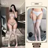 Conjunto de Lencería Sexy de Encaje de Tres Puntos con Abertura en la Entrepierna y Pecho al Descubierto 'Orange Friends' para Mujer con Tirantes de Cuello Halter Estilo A904