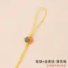 Mandala nó corda jade fio tecido nó chinês mini bolsa para celular pingente semi-acabado acessórios de joias antigas