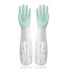Luvas de Manga Longa Luvas de Borracha Látex para Limpeza Doméstica de Cozinha e Lavagem Durável de Roupas Lavagem de Louça Luvas Espessas Elásticas
