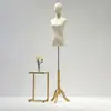 Mannequins de Vitrine para Loja de Roupas, Meio Corpo Feminino para Vestido de Noiva, Suporte de Exibição, Mannequim Feminino de Corpo Inteiro, Prateleira