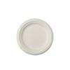 Juego de Vajilla Desechable de Pulpa de Caña de Azúcar de 7 pulgadas Totalmente Degradable Plato de Papel Plato de Fruta Picnic Respetuoso con el Medio Ambiente Plato de Cena