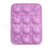 Molde para Pastel de Arroz Tazón para Cocinar al Vapor Pastel Insectos Flores y Conejos Suplemento Alimenticio para Bebés Gelatina Pudín Gelatina Blanca Molde de Yeso