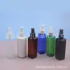 Botella cuadrada negra con spray 90ml, botella con spray azul, botella de perfume, botella con spray de alcohol 90ml, botella con spray de líquido, botella de tónico