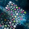 Adesivos de Arte para Unhas Shell do Céu Peixes do Oceano Unhas à Prova d'Água Algas Estrela-do-mar Água-viva Dopamina Decoração de Arte para Unhas de Verão