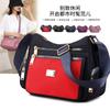 Mochila Casual Estilo Coreano, Carteira de Negócios, Bolsa de Ombro, Bolsa Feminina de Grande Capacidade, Bolsa Feminina, Bolsa Transversal de Tecido de Nylon Multicamadas