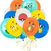 Globos de Látex de 12 Pulgadas Transfronterizos: Spider-Man, Pokemon, Patrulla Canina, Mario, Marvel, Varios Globos de Dibujos Animados