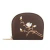 Fábrica de Origen Mini Porta Tarjetas Transparente con Cremallera de PU para Mujer, Porta Tarjetas Multifuncional con Logo Personalizable, Mayoreo