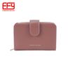 Nueva Billetera Personalizada para Mujer, Billetera de Cuero Multifuncional de Alta Gama, Tarjetero, Bolso Clutch Simple con Cremallera y Hebilla