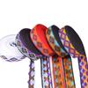 Cinta Jacquard de Poliéster de 2cm Geométrica Étnica Cinturón Decorativo Correa para Mochila Correa para Hombro Prenda Accesorios Hechos a Mano diy