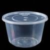 Meiya Lonchera Desechable Redonda Cuadrada con Tapa Catering Comida para Llevar Caja de Comida Rápida Caja Transparente para Empaque Comercial de Alimentos