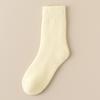 Calcetines de Peluche para Hombre, Forrados de Felpa para Invierno, Espesos, Calcetines Cálidos de Media Pantorrilla, Calcetines Gruesos Cepillados, Calcetines Largos para Hombre de Otoño e Invierno, Transfronterizos